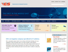 Tablet Screenshot of eis.com.eg